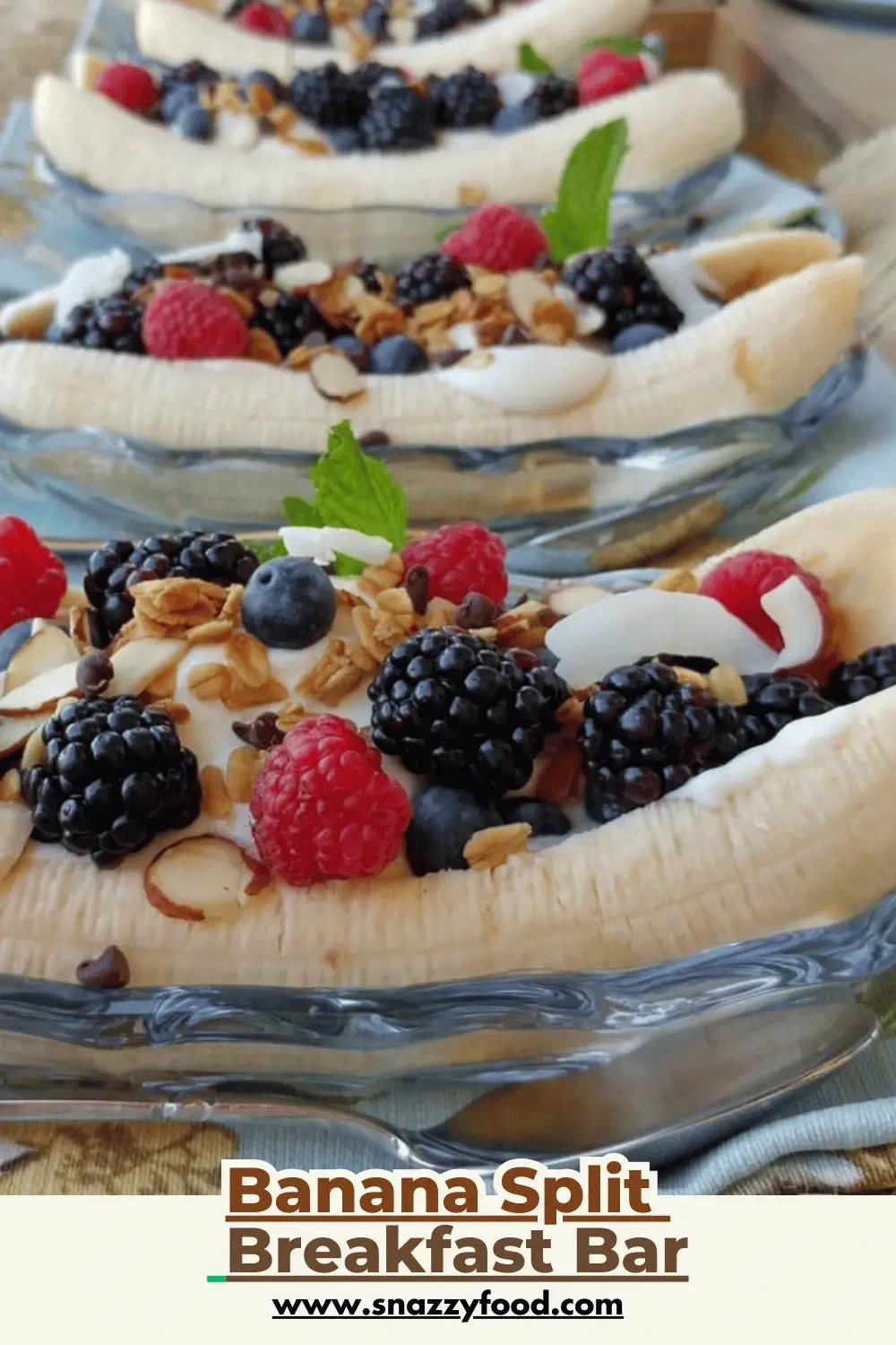 Banana Split Breakfast Bar Banana Split Breakfast Bar