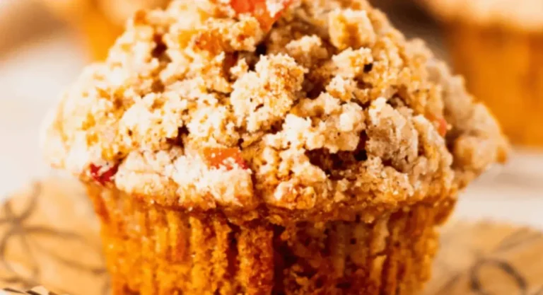 Apple Pumpkin Muffins with Streusel Topping