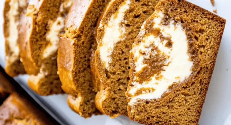Pumpkin Cream Cheese Swirl Bread Recipe