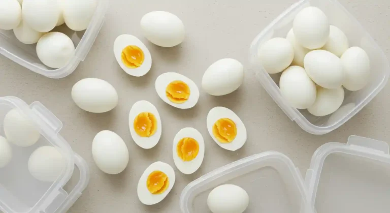 can you freeze hard boiled eggs