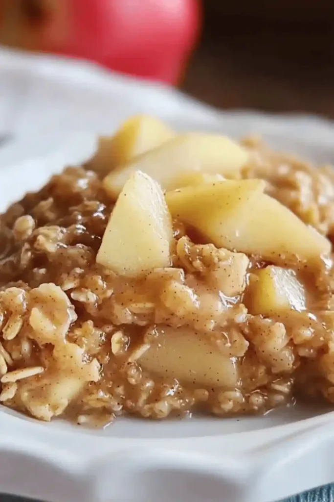 Amish Style Apple and Cinnamon Baked Oatmeal 2