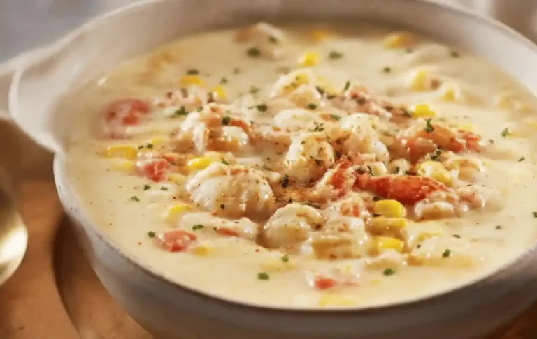Discover the Rich Flavors of Bobby Flay’s Crab & Corn Chowder: A Cozy Coastal Delight