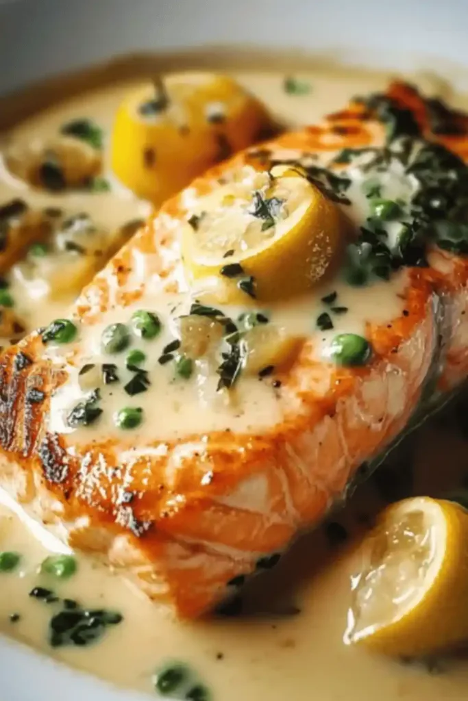 Creamy Lemon Salmon 1