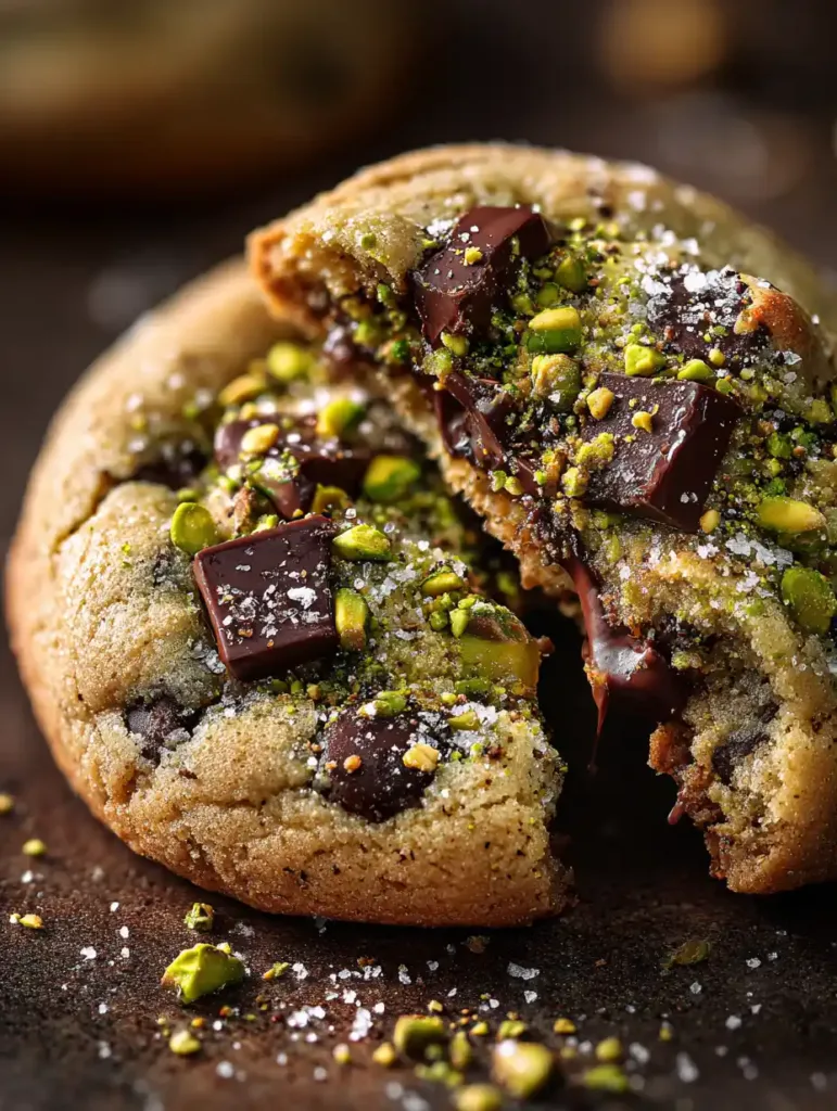 Crispy Pistachio Cream Cookies 2