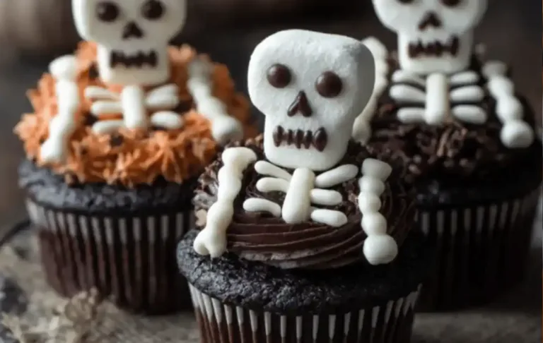 Skeleton Cupcakes: Spooky, Delicious Halloween Treats for Your Family and Friends