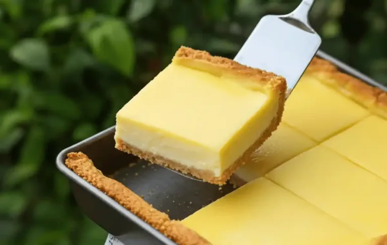 A Slice of Sunshine: Italian Grandma’s Lemon Custard Cake
