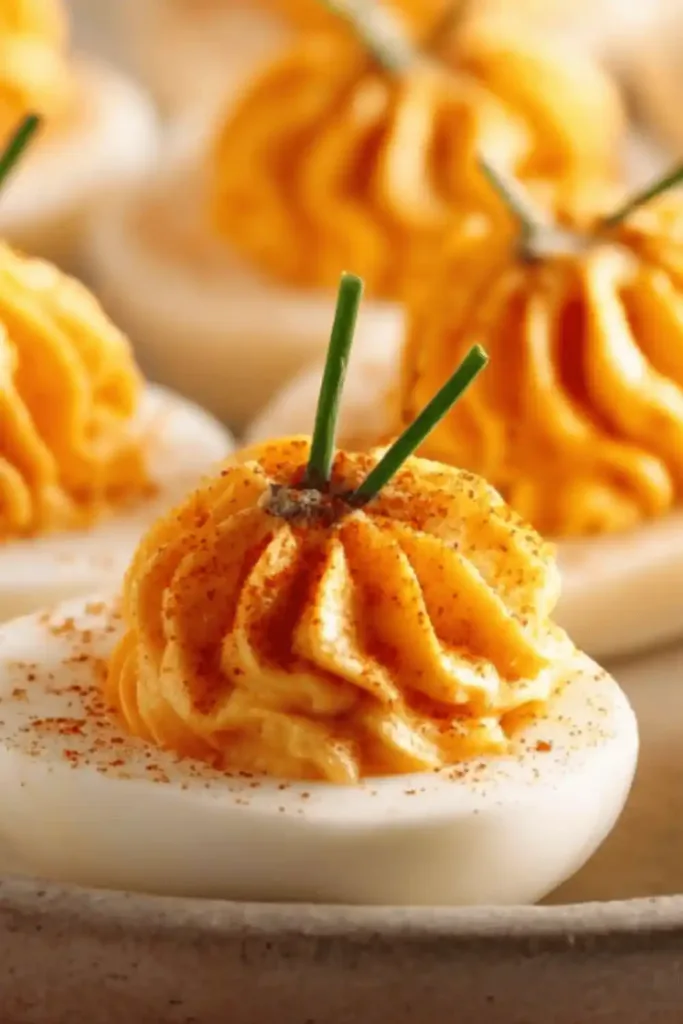 Pumpkin Patch Deviled Eggs 1 1