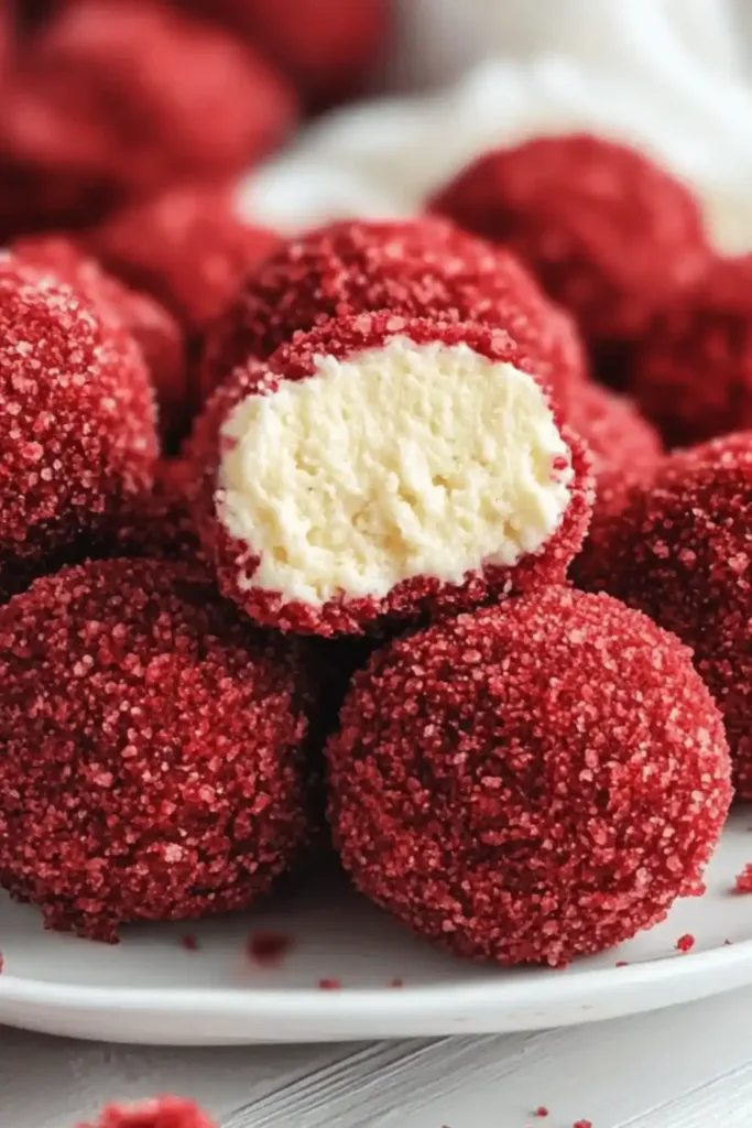 Red Velvet Cheesecake Bites 1