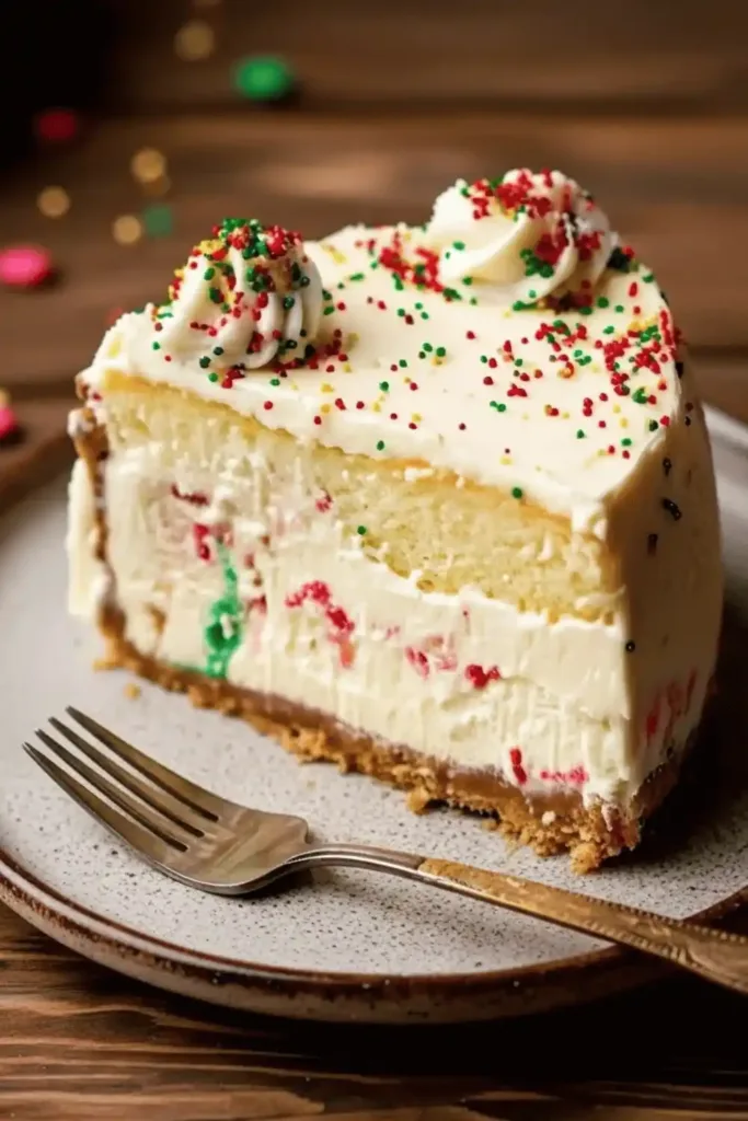 Sugar Cookie Cheesecake