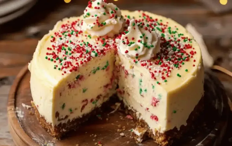Sugar Cookie Cheesecake  A Sweet and Creamy Dessert Delight