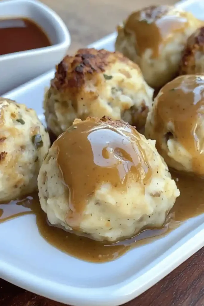 Turkey Stuffing Balls 1