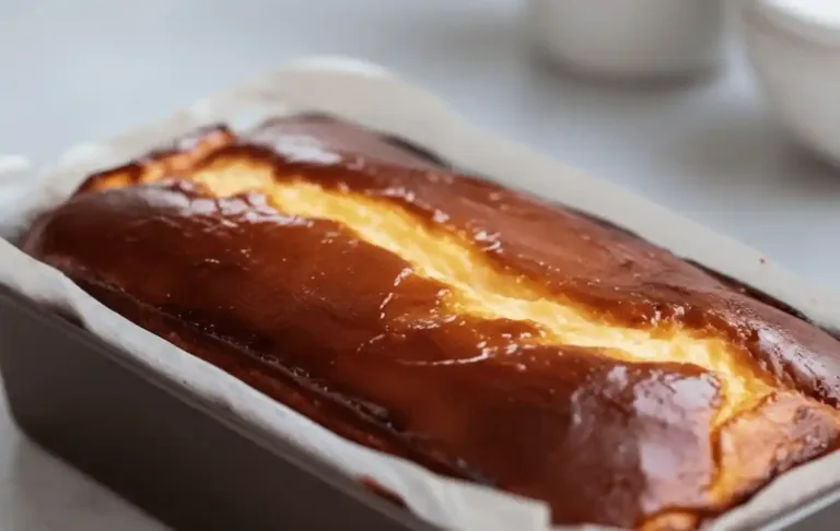 Burnt Basque Cheesecake in a Loaf Pan: A Rustic Twist on a Classic Delight