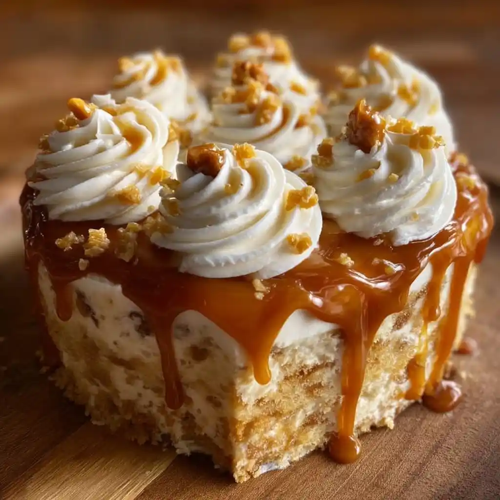 Butterscotch Butterbeer Cake