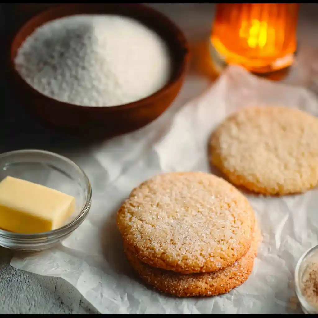 Chewy Dairy Free Sugar Cookies