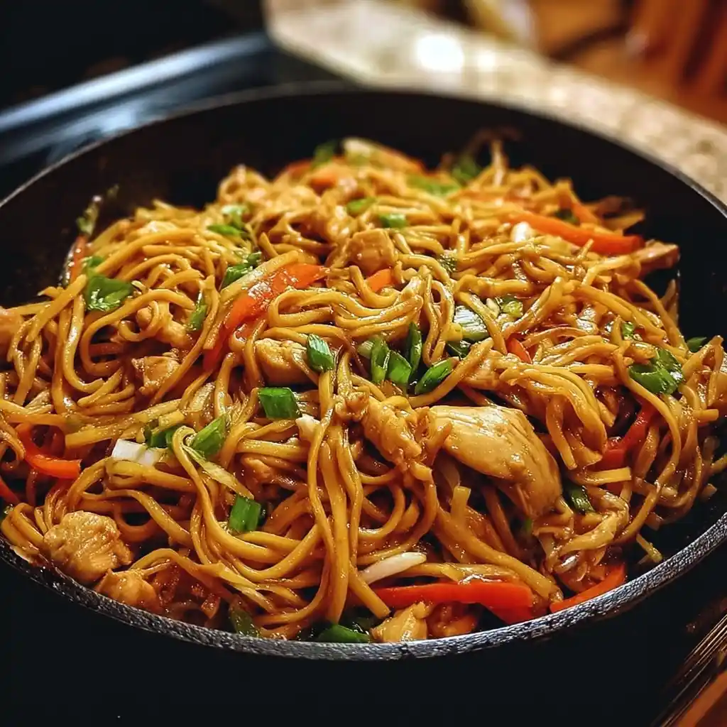 Chicken Lo Mein recipe