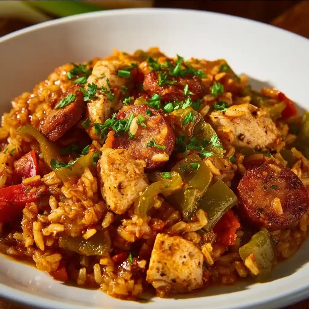 Chicken Sausage Jambalaya