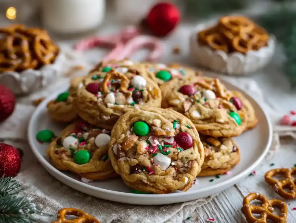 Christmas Kitchen Sink Cookies