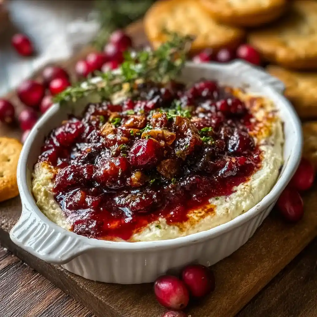 Cranberry Sauce Cream Cheese Dip