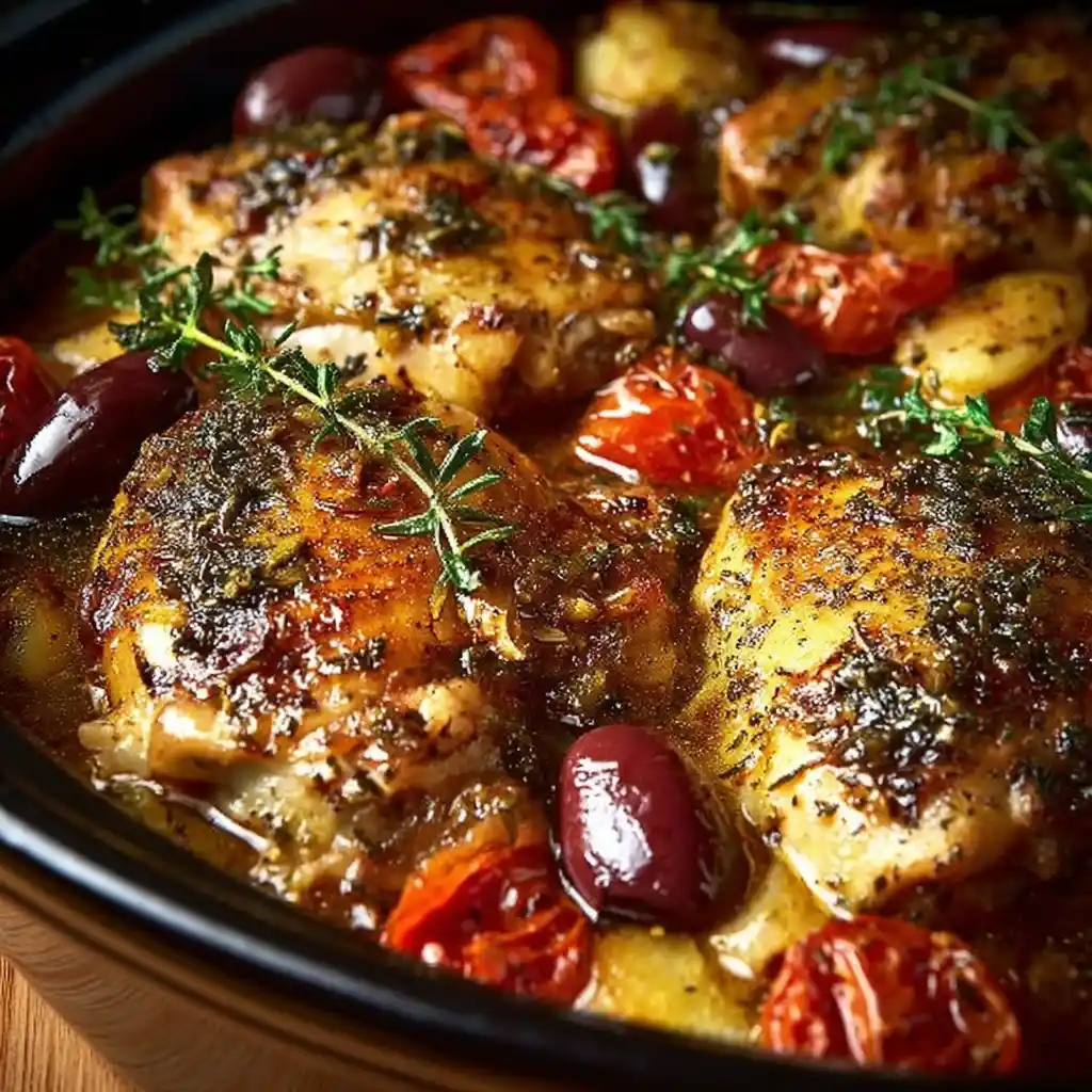 Crockpot Greek Chicken recipe