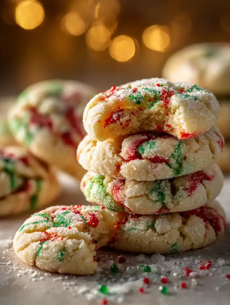 Delicious Christmas Gooey Butter Cookies Recipe