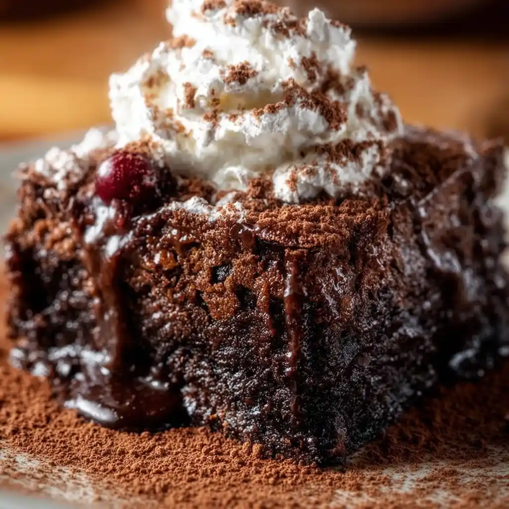 Easy Brownie Dirt Pudding