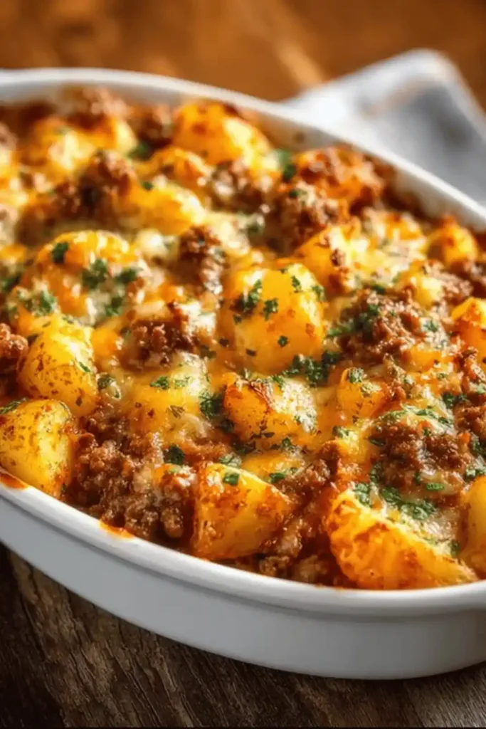 Easy & Hearty Hobo Casserole