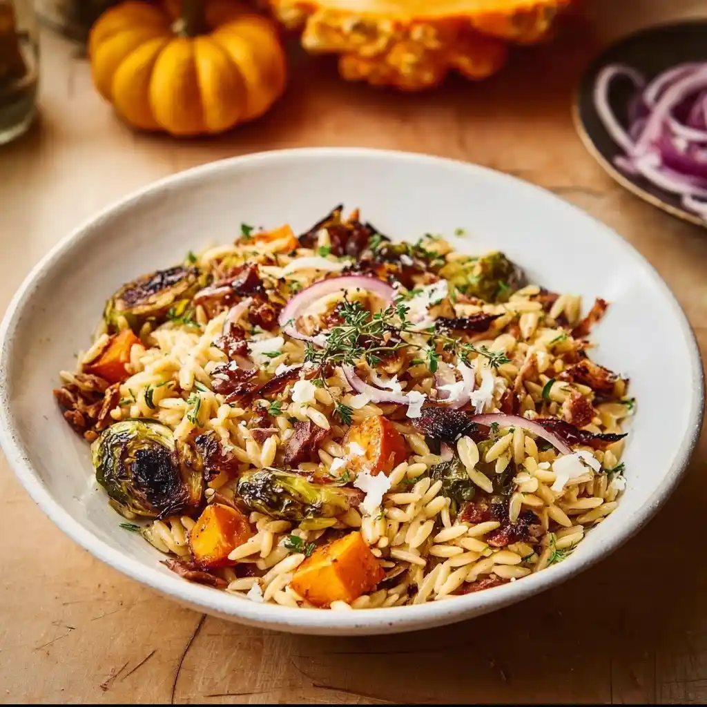 Fall Harvest Orzo recipe