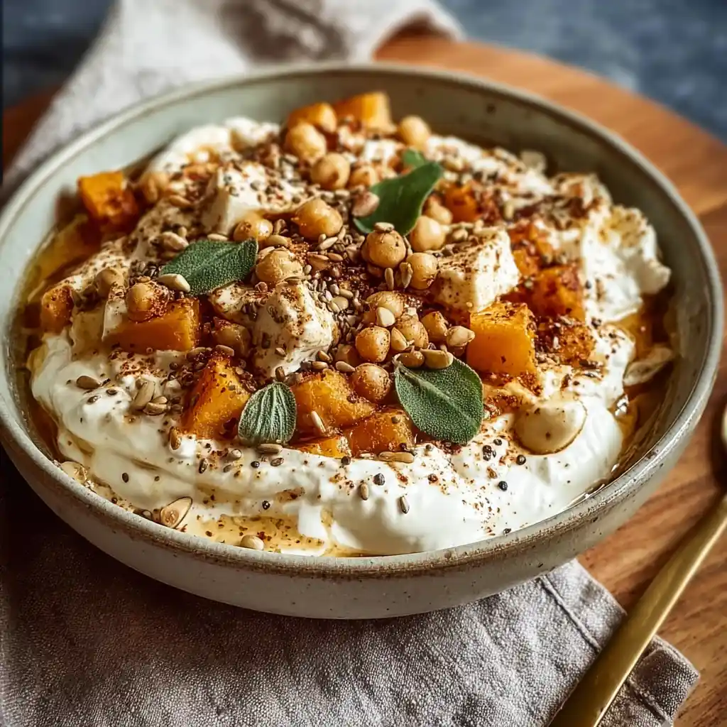 Anti-Inflammatory Glow Bowl with Tahini Yogurt Recipe