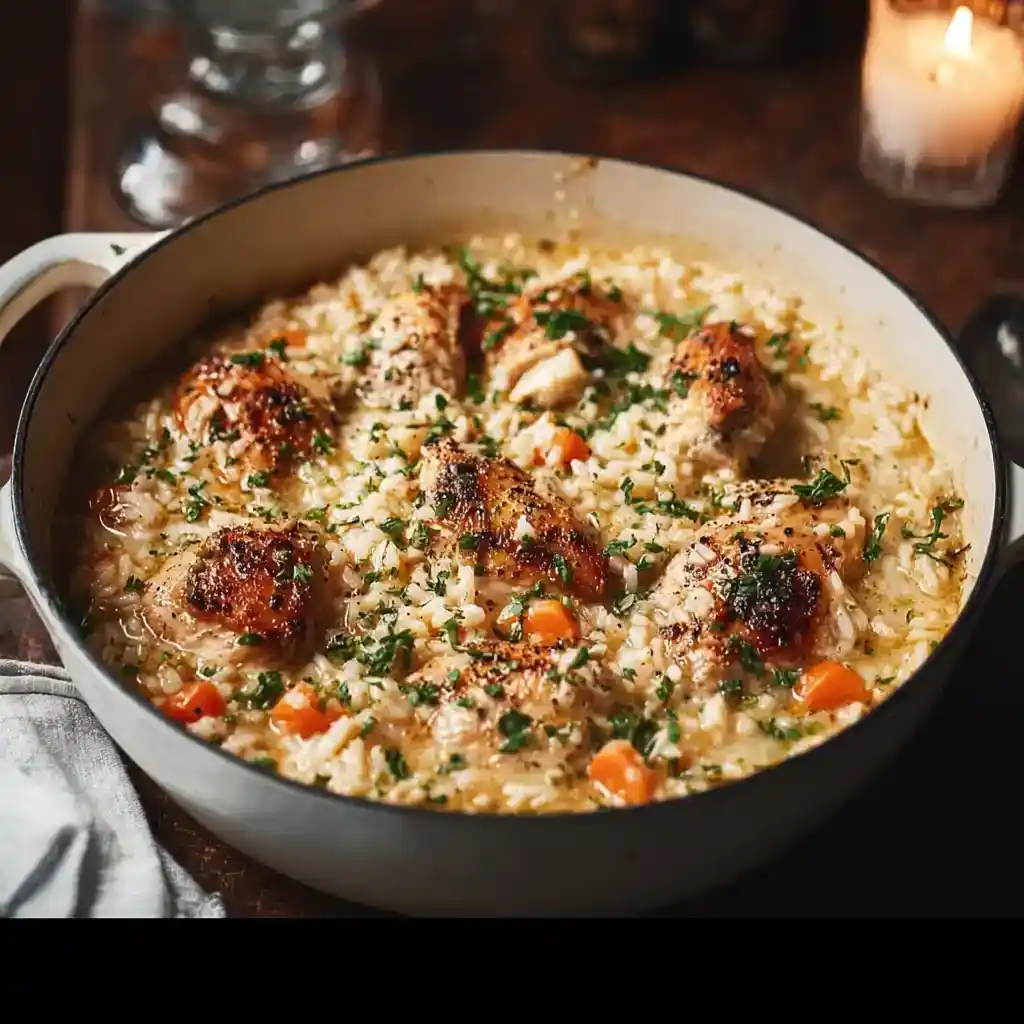 One Pot Chicken Rice Gluten Free Recipe