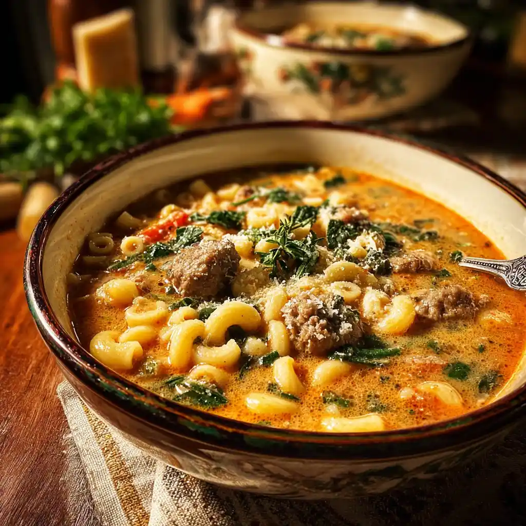 Sausage Ditalini Soup