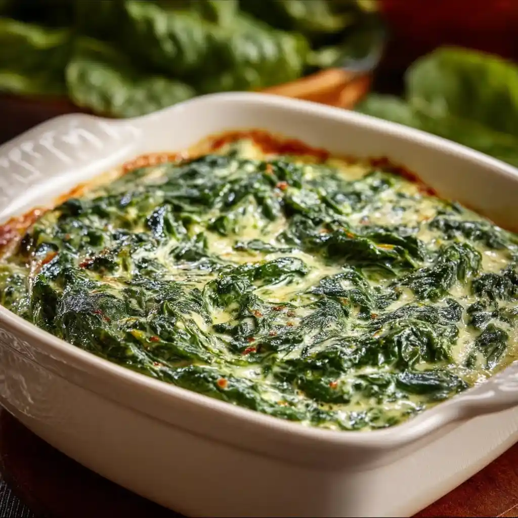 Stovetop Creamed Spinach