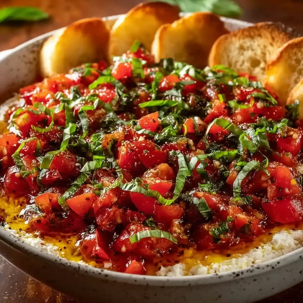 easy Bruschetta Dip