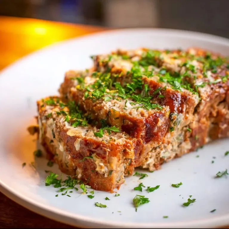 Juicy Garlic Parmesan Chicken ready to serve on a plate