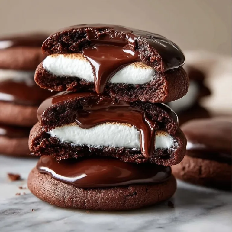 Delicious marshmallow hot cocoa surprise cookies on a baking tray