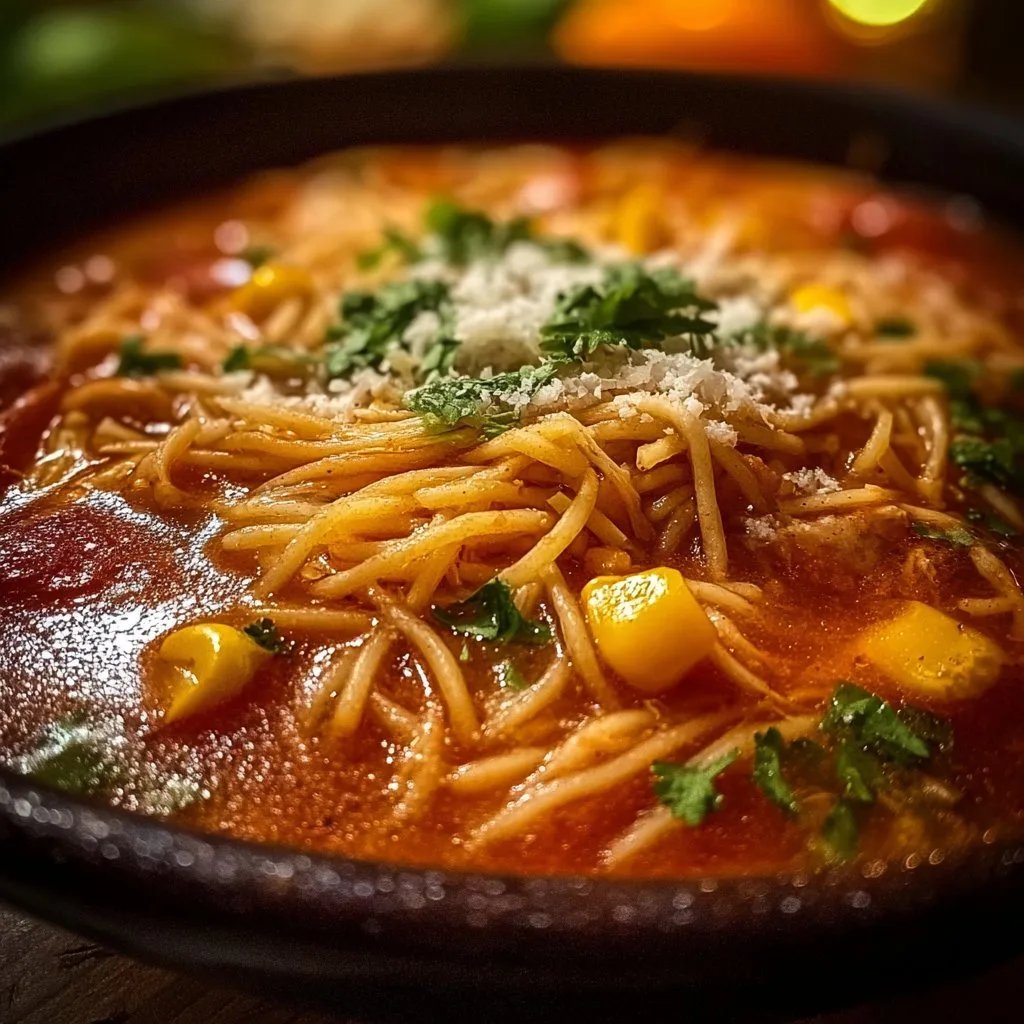 Mexican Noodle Soup