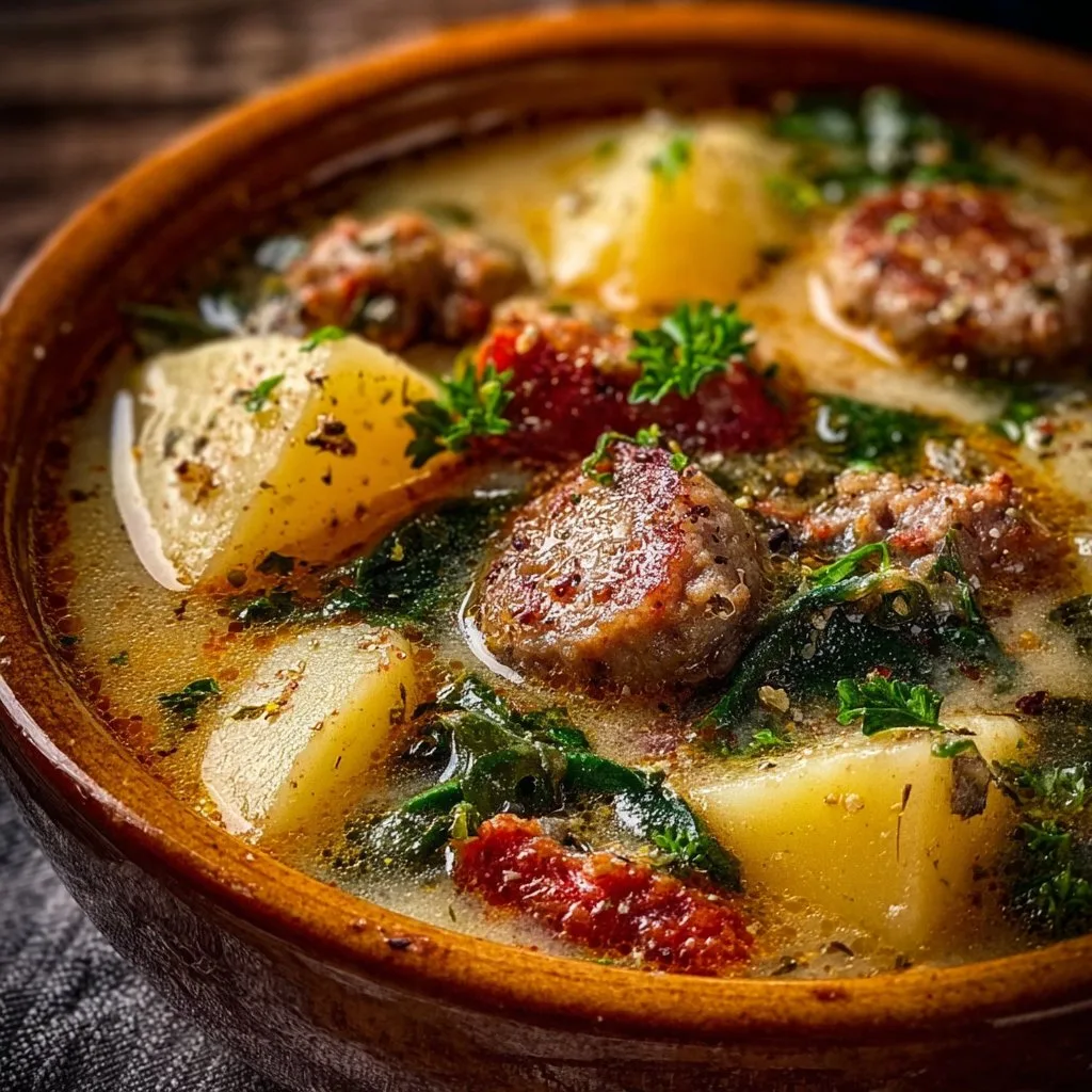 Cozy Sausage Potato Soup