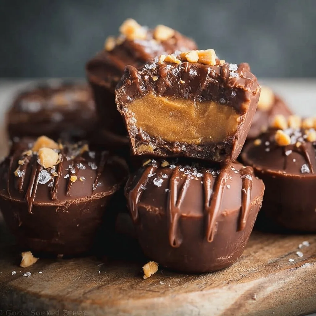 Chocolate Peanut Butter Fat Bombs