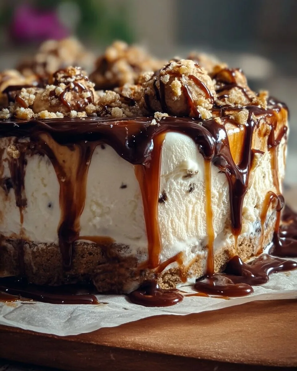 Drumstick Ice Cream Cake
