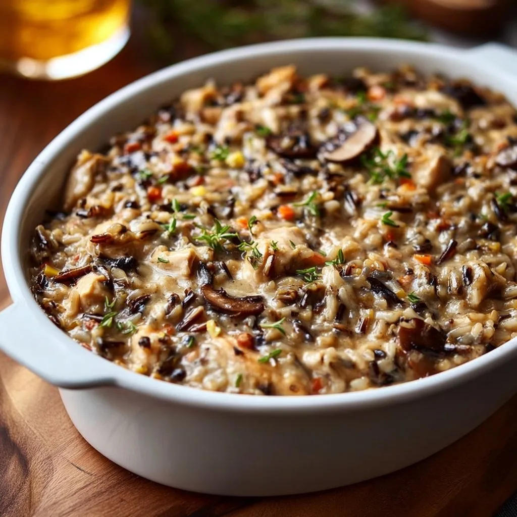 The Ultimate Chicken Wild Rice Casserole Recipe