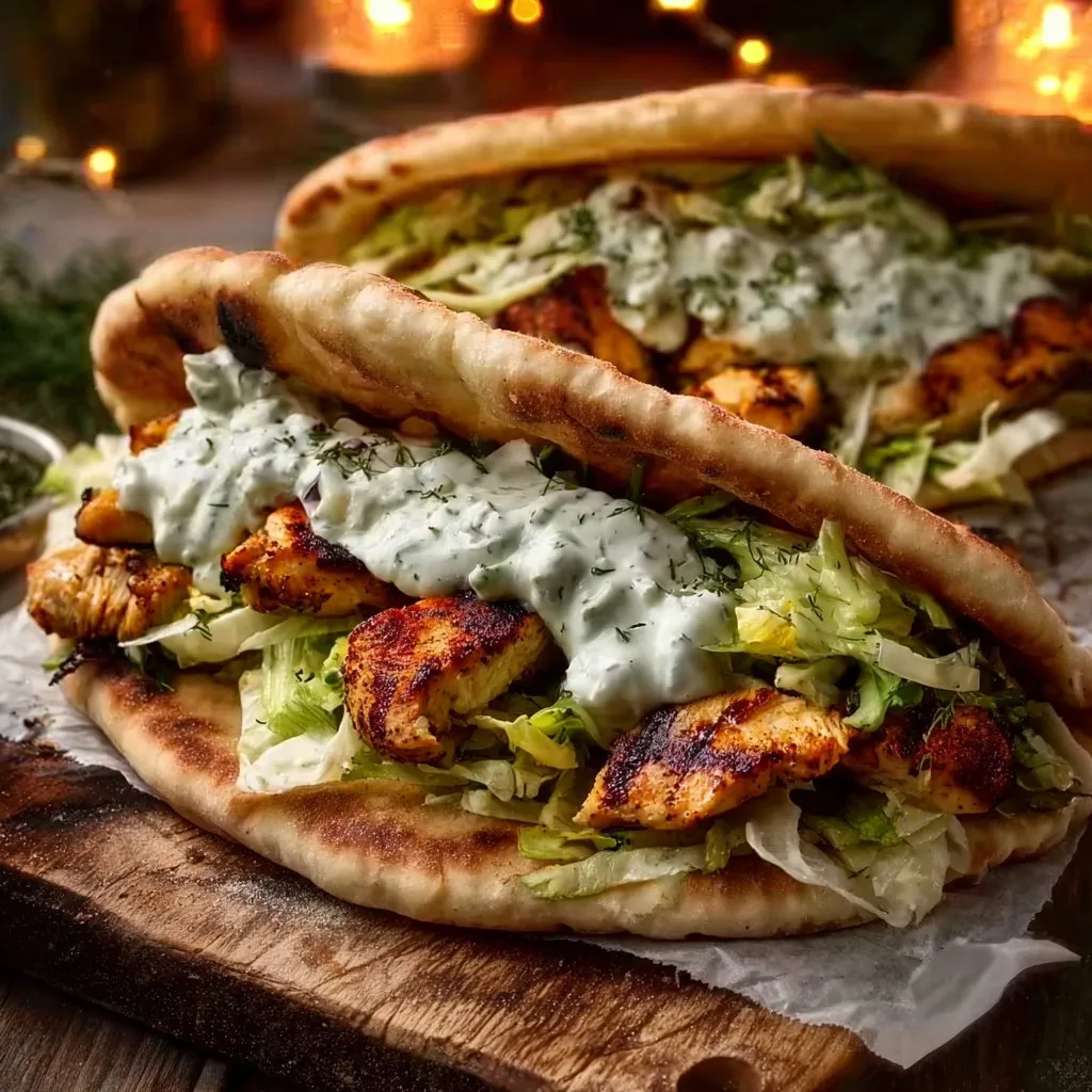 Sheet Pan Chicken Pitas with Herby Ranch