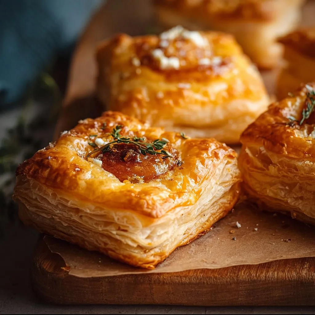 Goat Cheese Puff Pastry