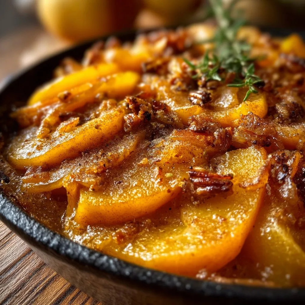 Butternut Squash Apple Bake
