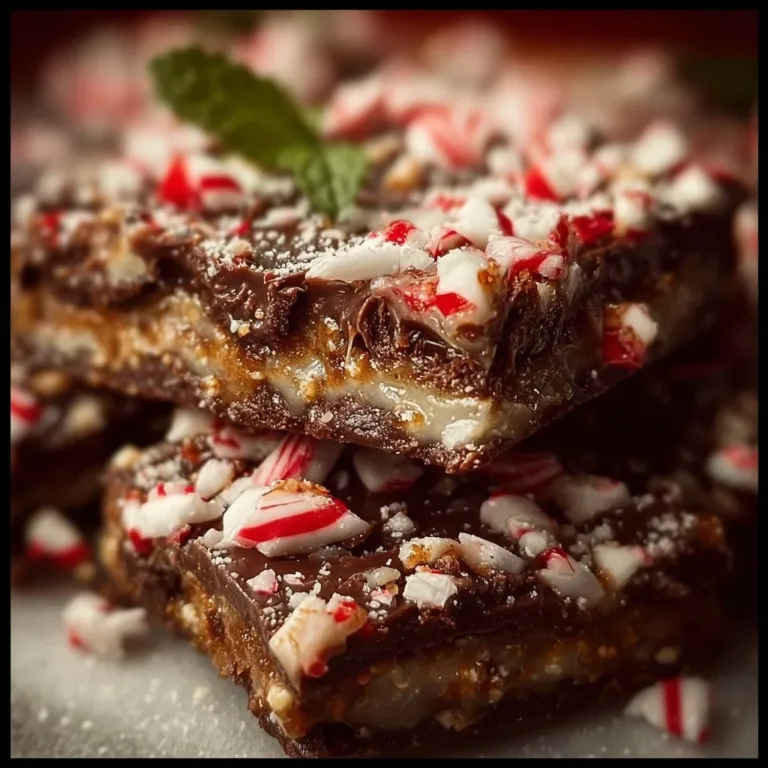 Delicious Chaos Cake Peppermint Cookie Brittle with festive sprinkles