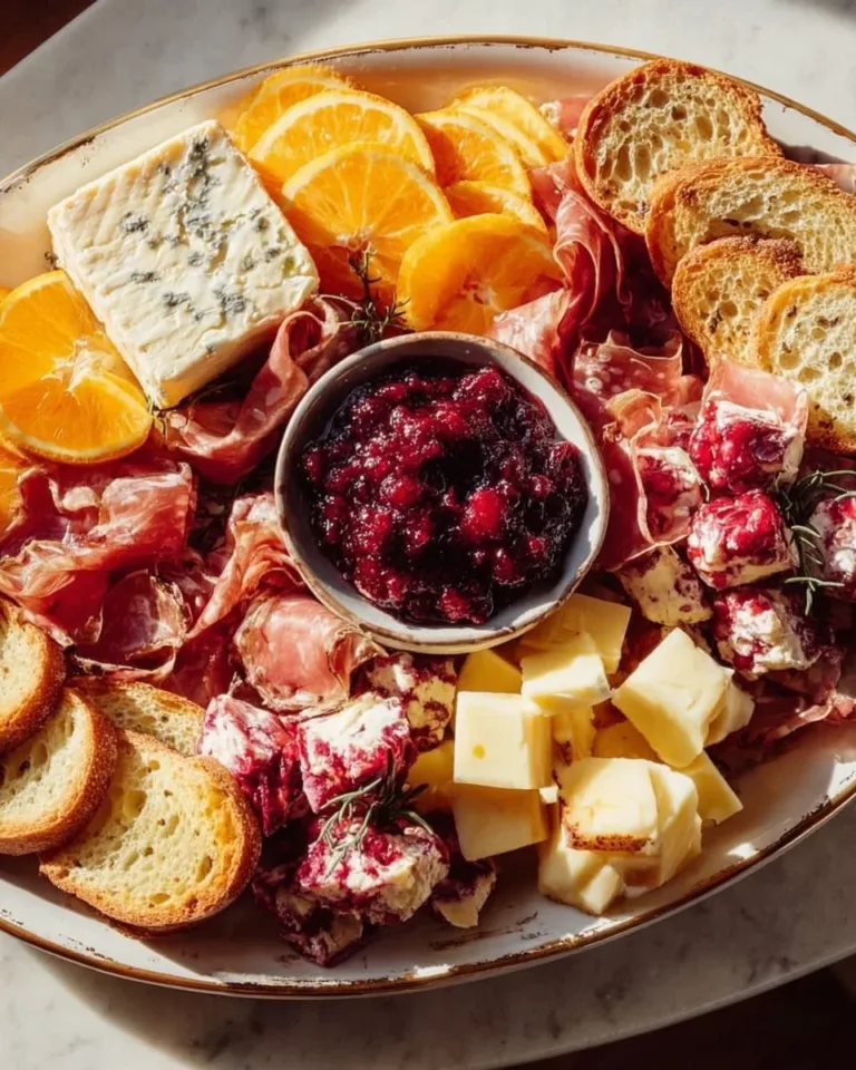 Beautiful cranberry wreath platter ideal for holiday celebrations and table decor.