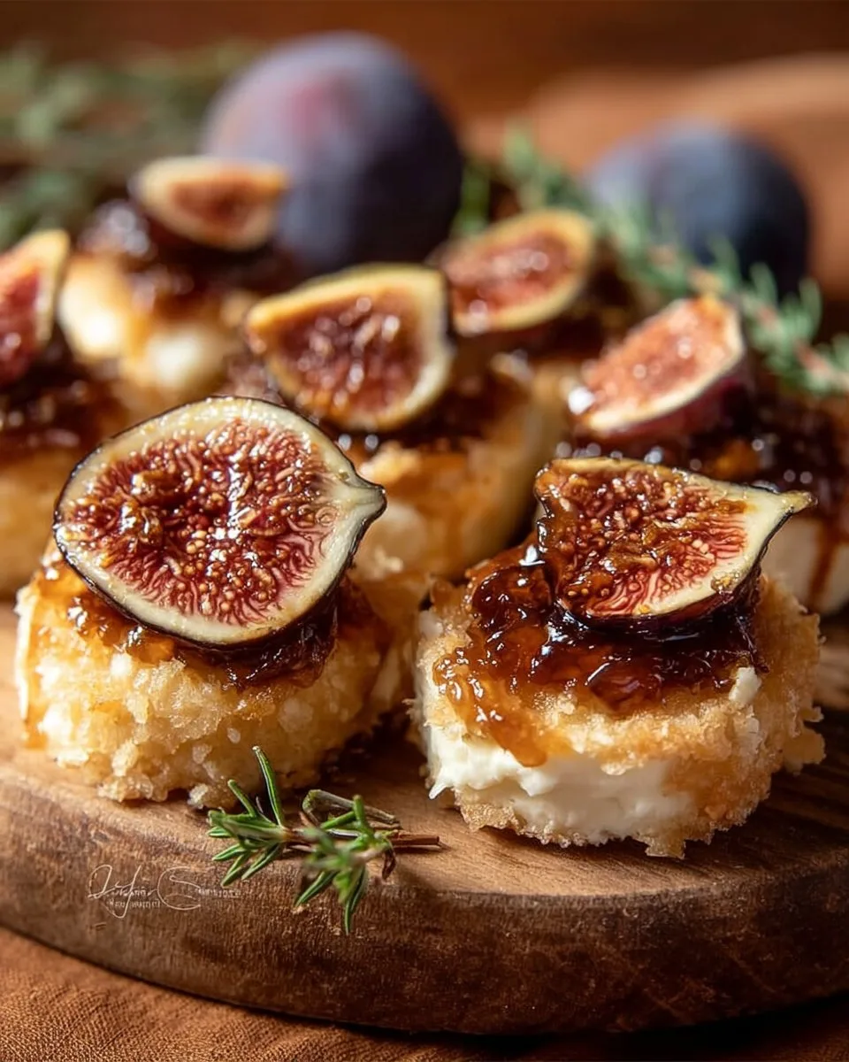 Fig Brie Bites