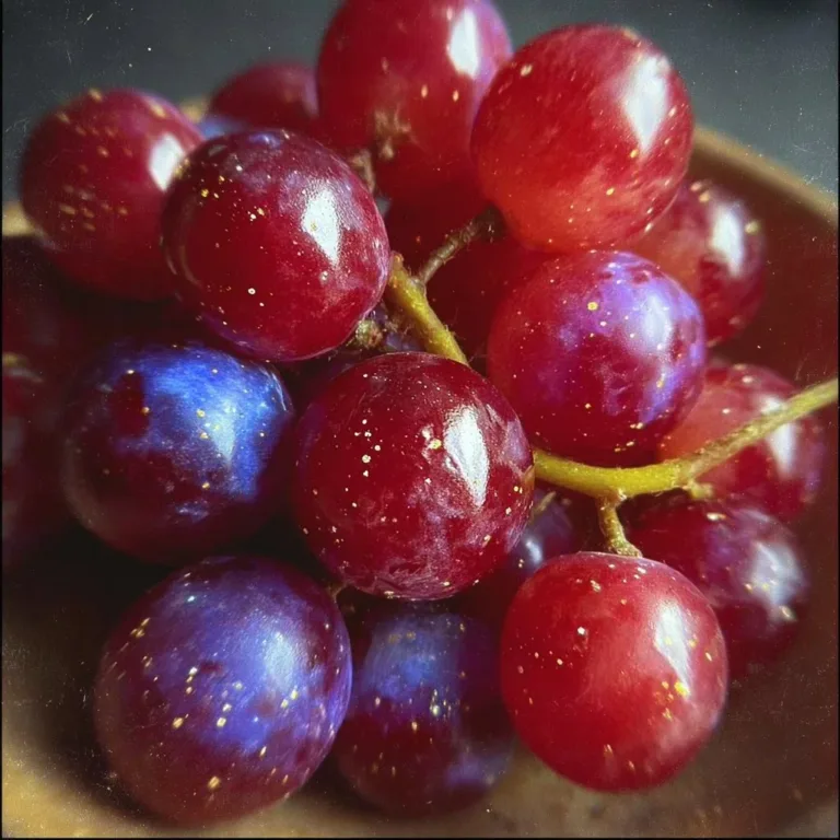 Galaxy Candy Grapes - sweet, colorful grapes perfect for snacking and desserts.
