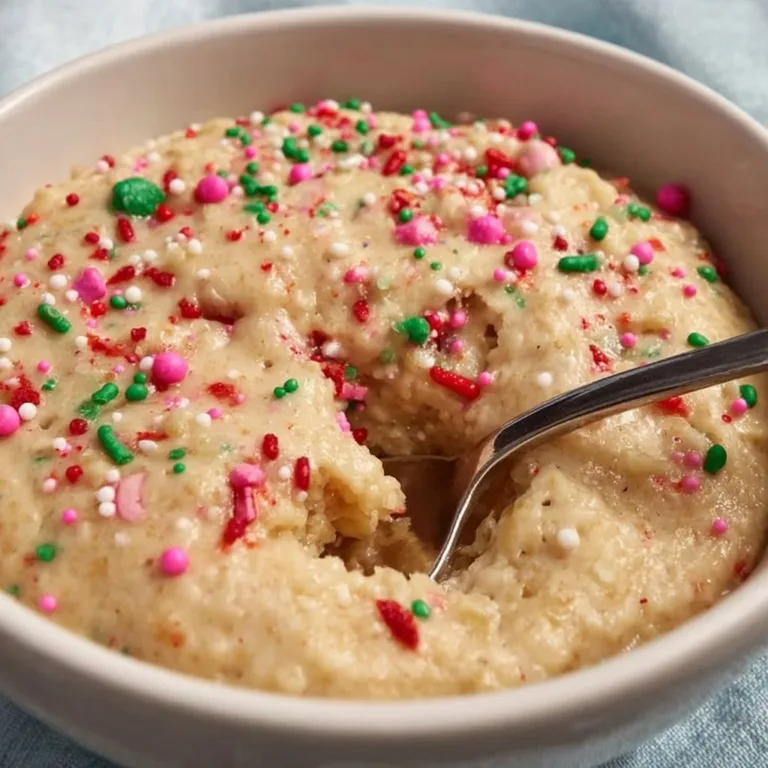 Sugar Cookie Protein Baked Oats topped with sprinkles and a cookie on a plate