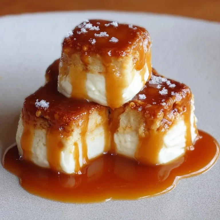 Delicious vanilla cream filled caramel candy on a plate