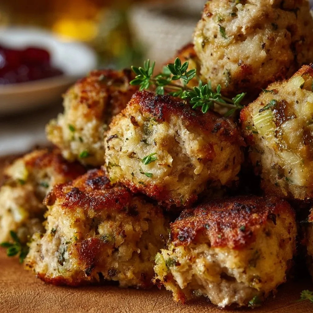 Turkey Stuffing Balls