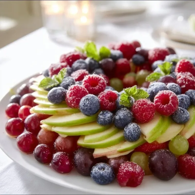 Beautiful Winter Berry Wreath with vibrant red fruits and greenery.